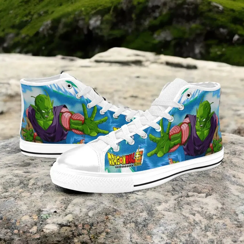 Dragon Ball Z Super Piccolo Shoes High Top Sneakers for Kids and Adults