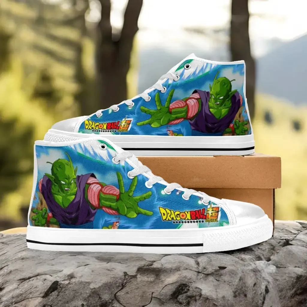 Dragon Ball Z Super Piccolo Shoes High Top Sneakers for Kids and Adults