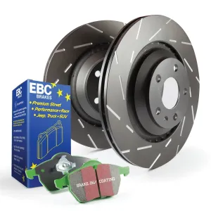 EBC Brakes S2KF1088 S2 Kits Greenstuff 2000 and USR Rotors