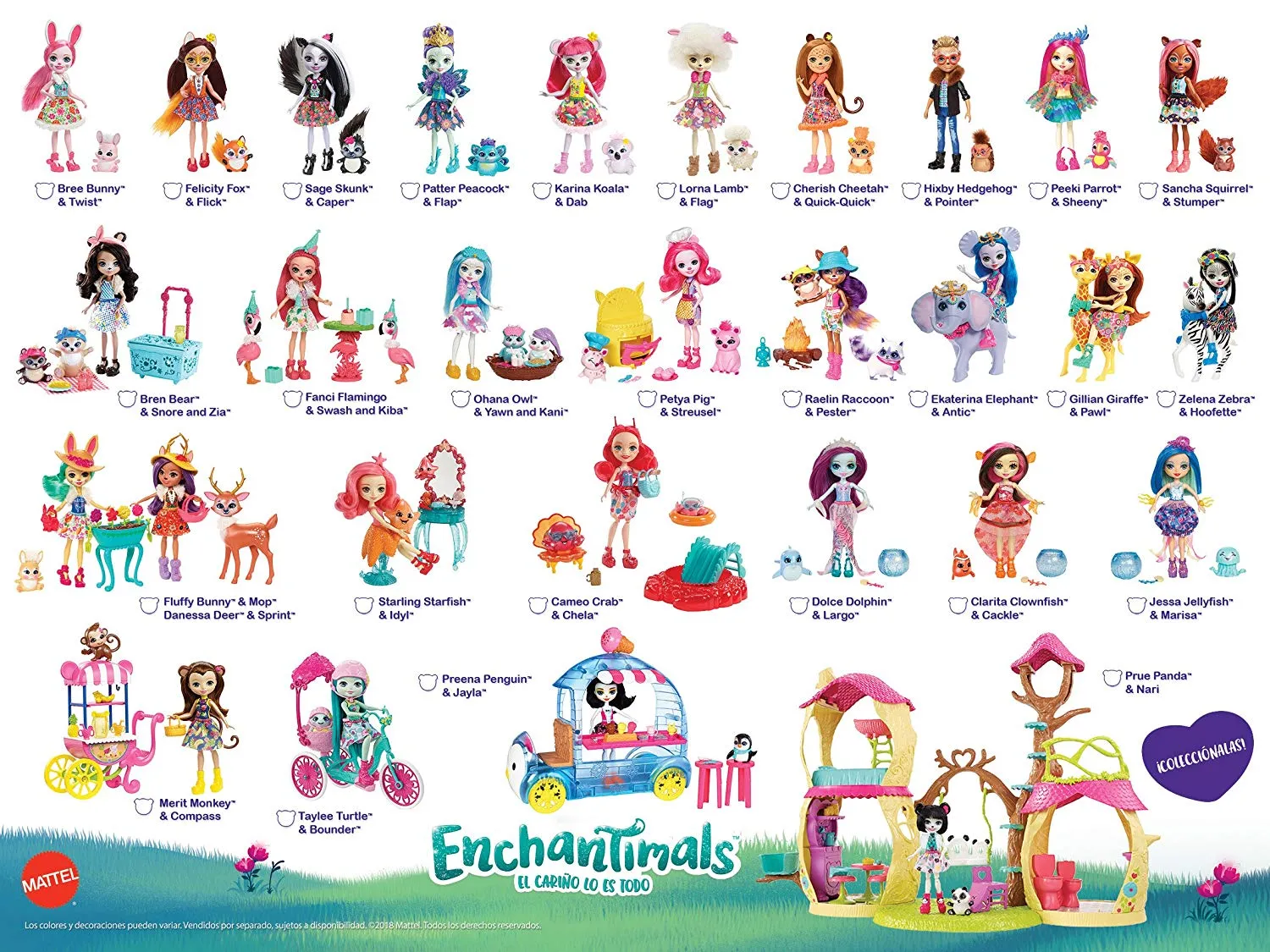 Enchantimals Lorna Lamb Doll