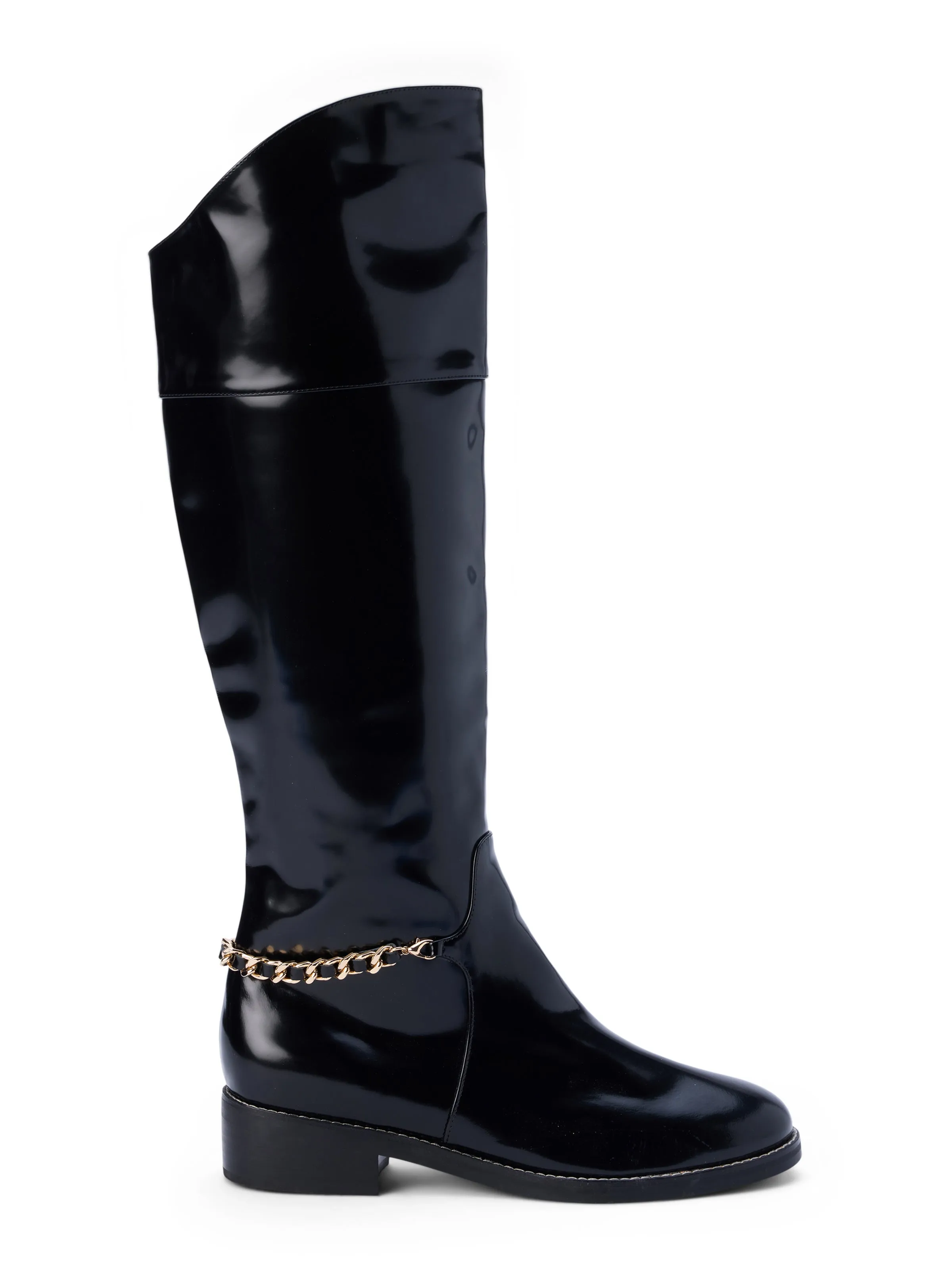 Eulalie Leather Riding Boot