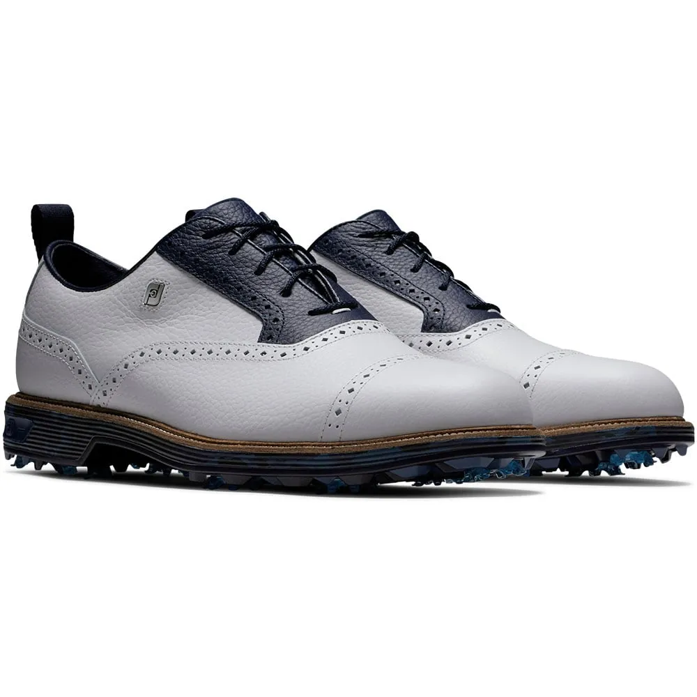 FootJoy Premiere Series Tarlow Ltd Edition Todd Snyder Spiked Shoes - White/Navy