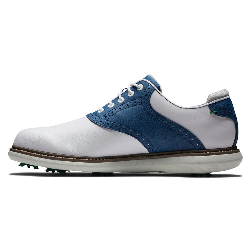 FootJoy Traditions Spiked Shoes - White/Navy