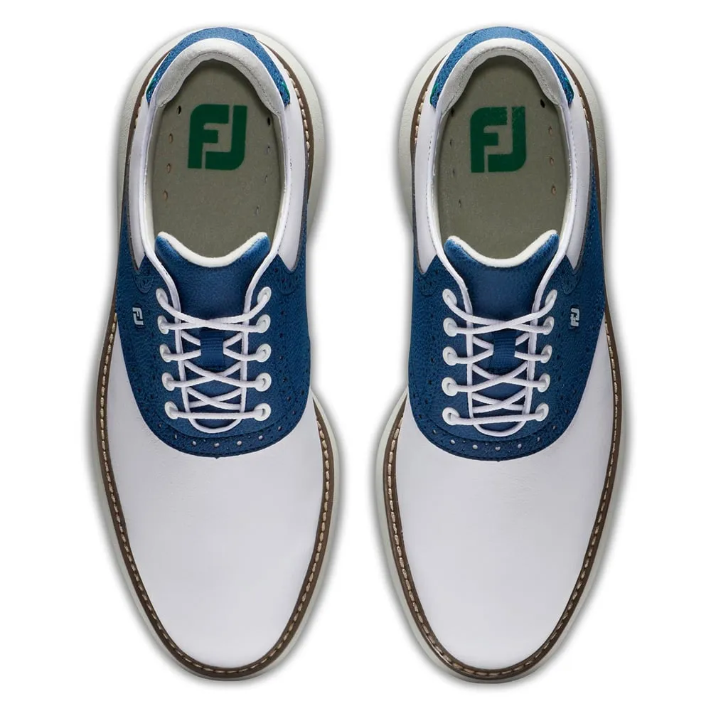 FootJoy Traditions Spiked Shoes - White/Navy