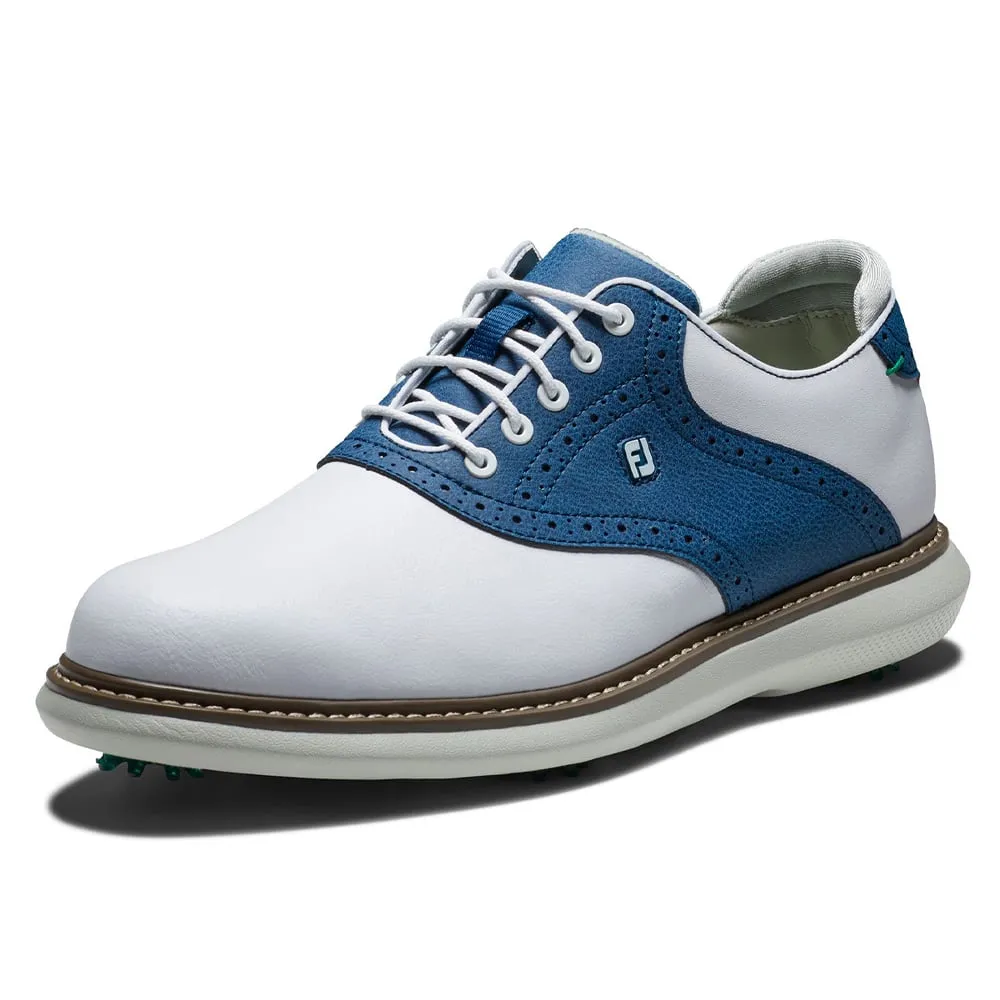 FootJoy Traditions Spiked Shoes - White/Navy