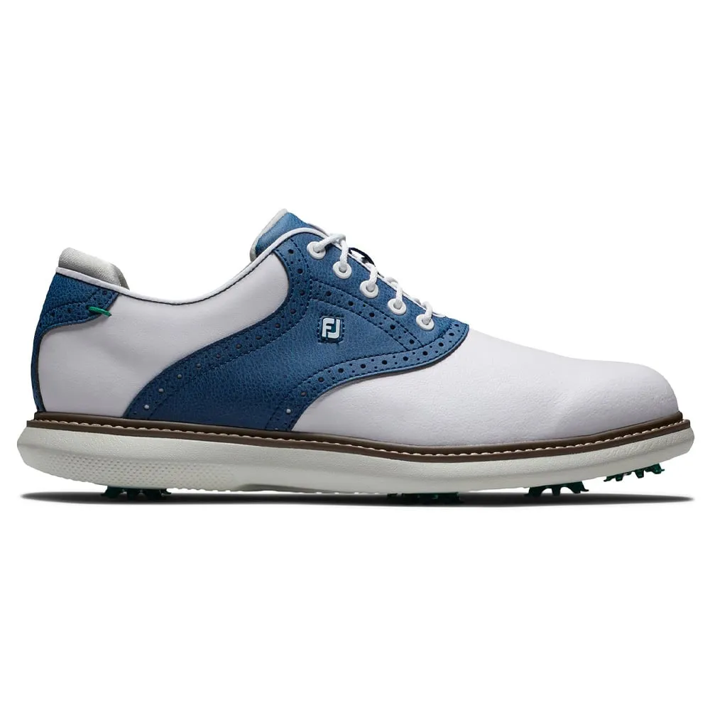 FootJoy Traditions Spiked Shoes - White/Navy