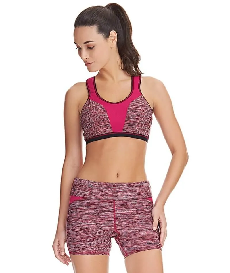 Freya Active Reflective Speed Short - Cherry Glow