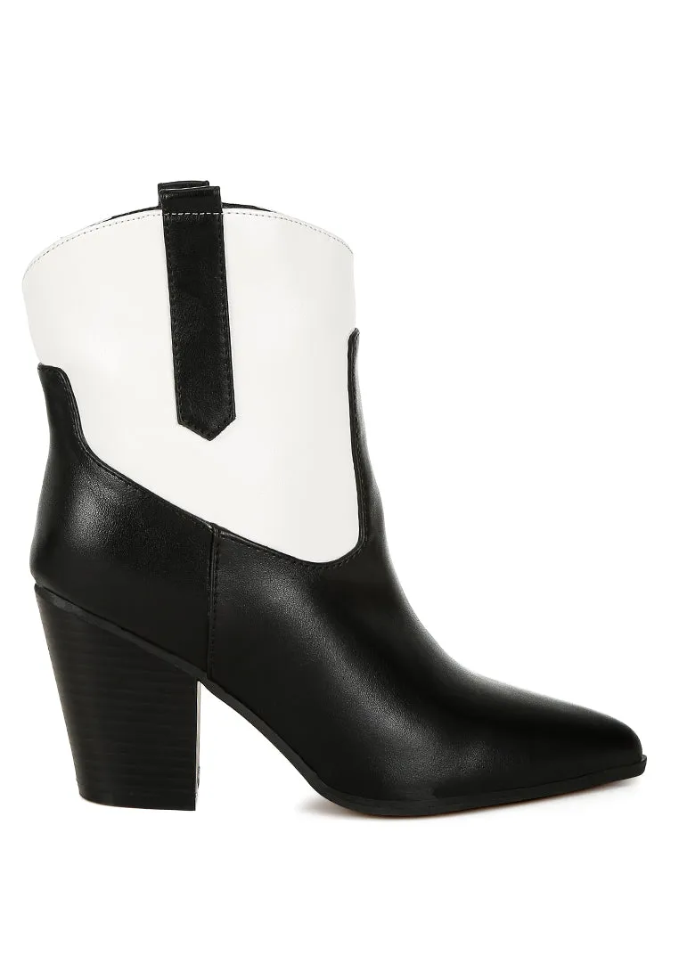 Gallops Two Tone Cowboy Boots