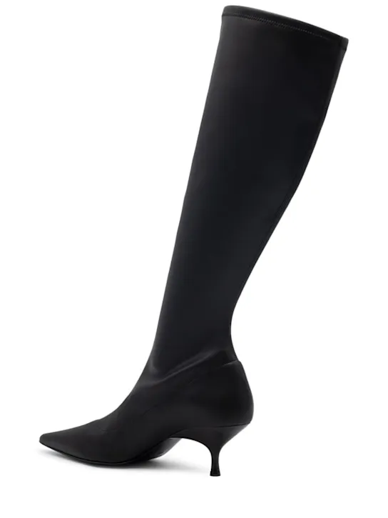 Gia Borghini   50mm Hera faux leather tall boots 