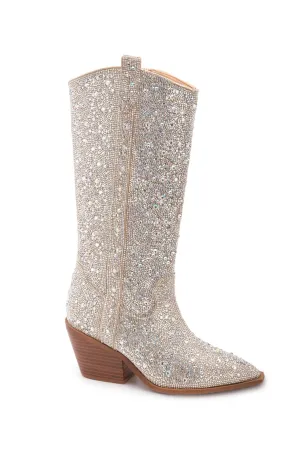 Glitzy Rhinestone Cowboy Boots