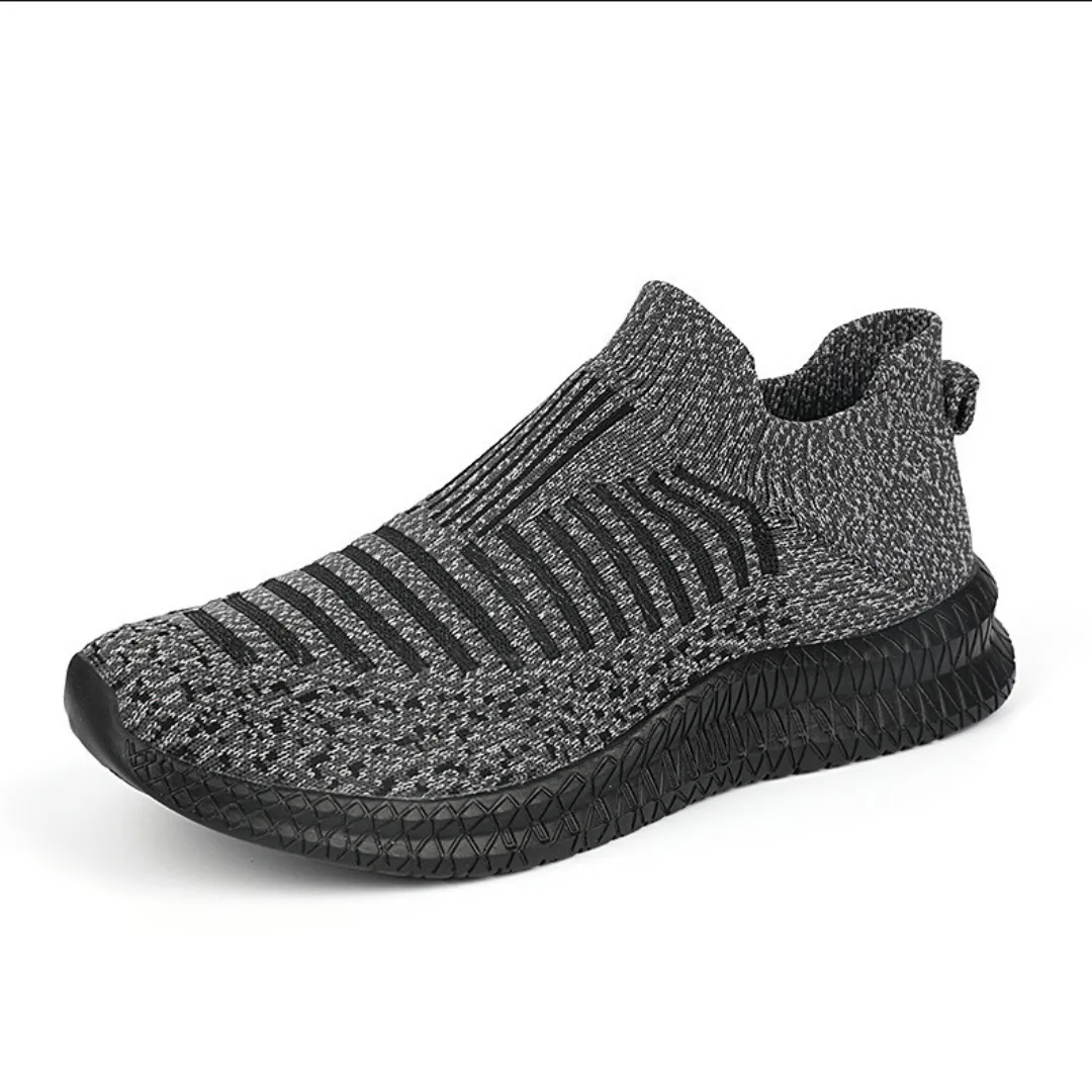 GRW Orthopedic Men Shoes Breathable Comfort Slip on Walking Sock Shoes