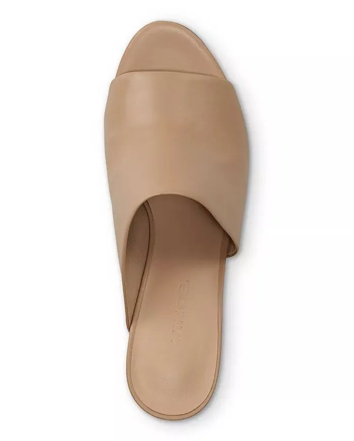 Hanna Leather Mule - Nude