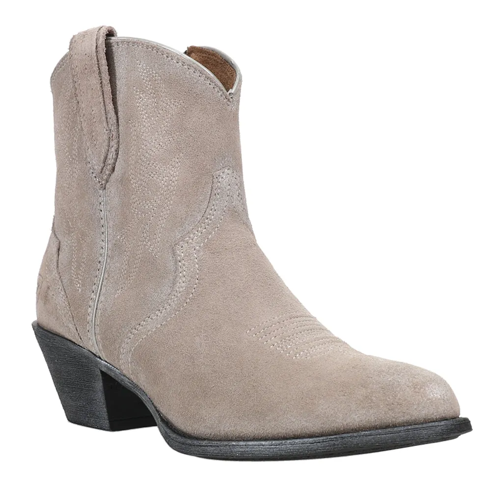 Harlan Almond Toe Cowboy Booties