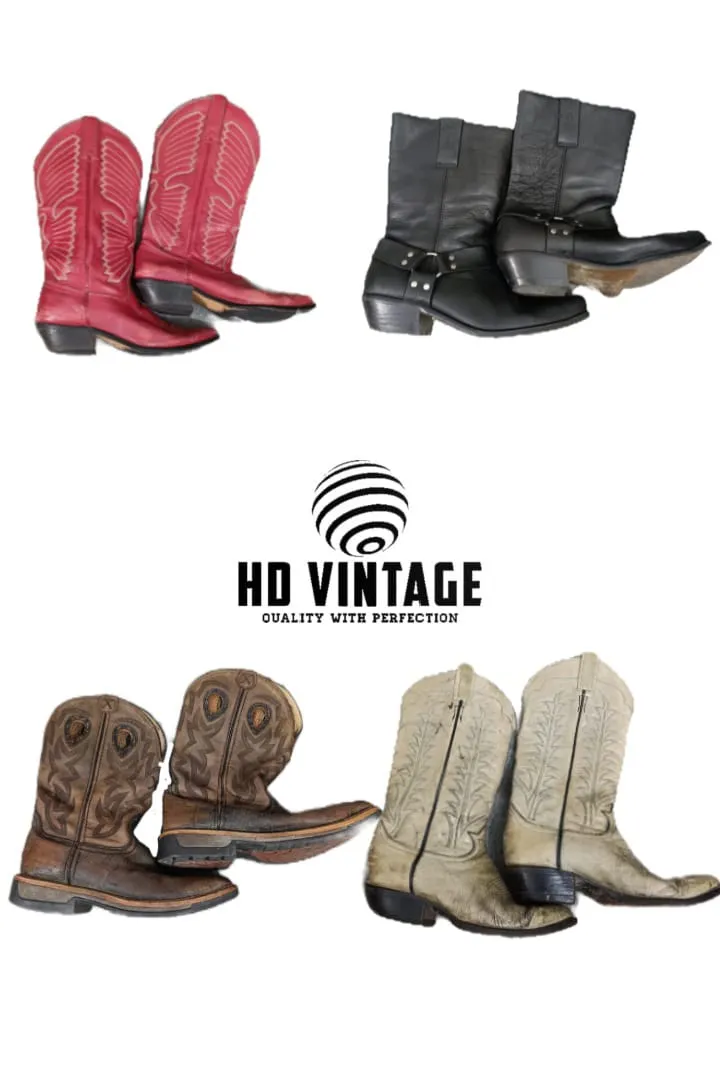 HD259 Premium Cowboy Boots - 10 pcs