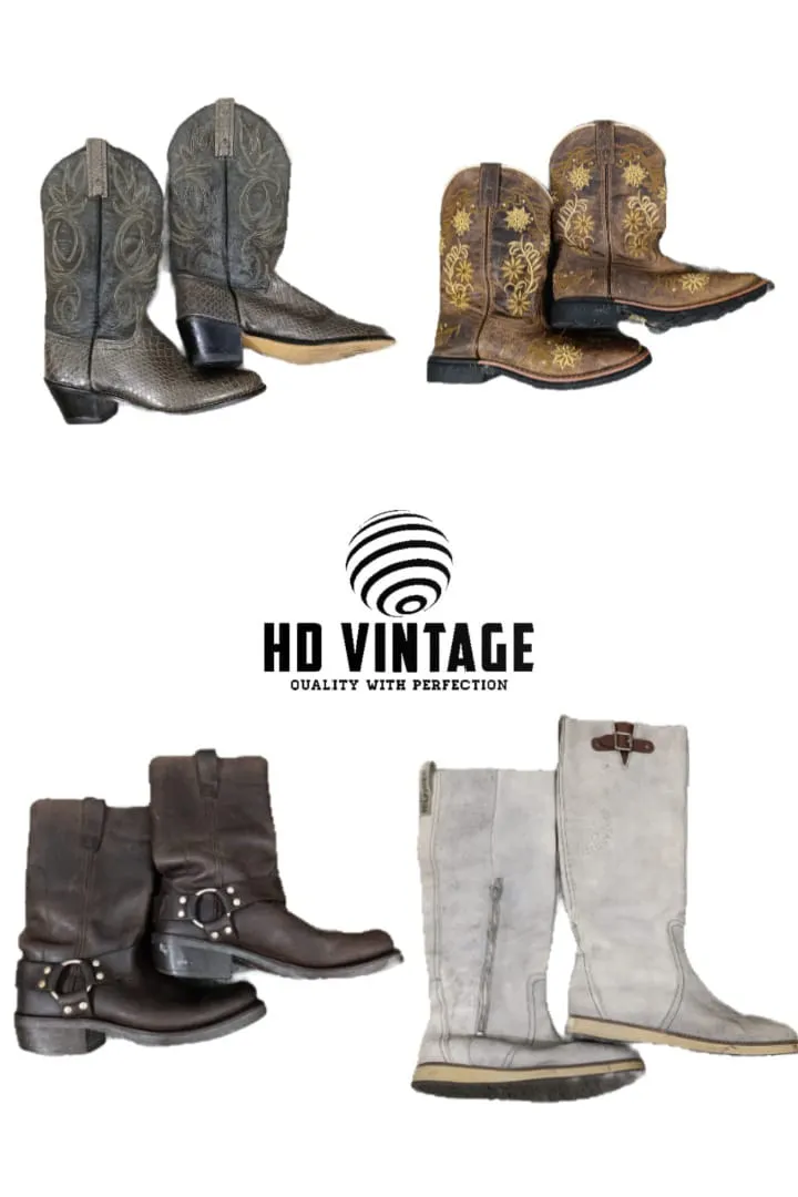 HD261 Premium Cowboy Boots - 11 pcs