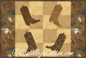 Heel Toe Placemat Quilt Pattern CJC-40124w  - Wholesale Product