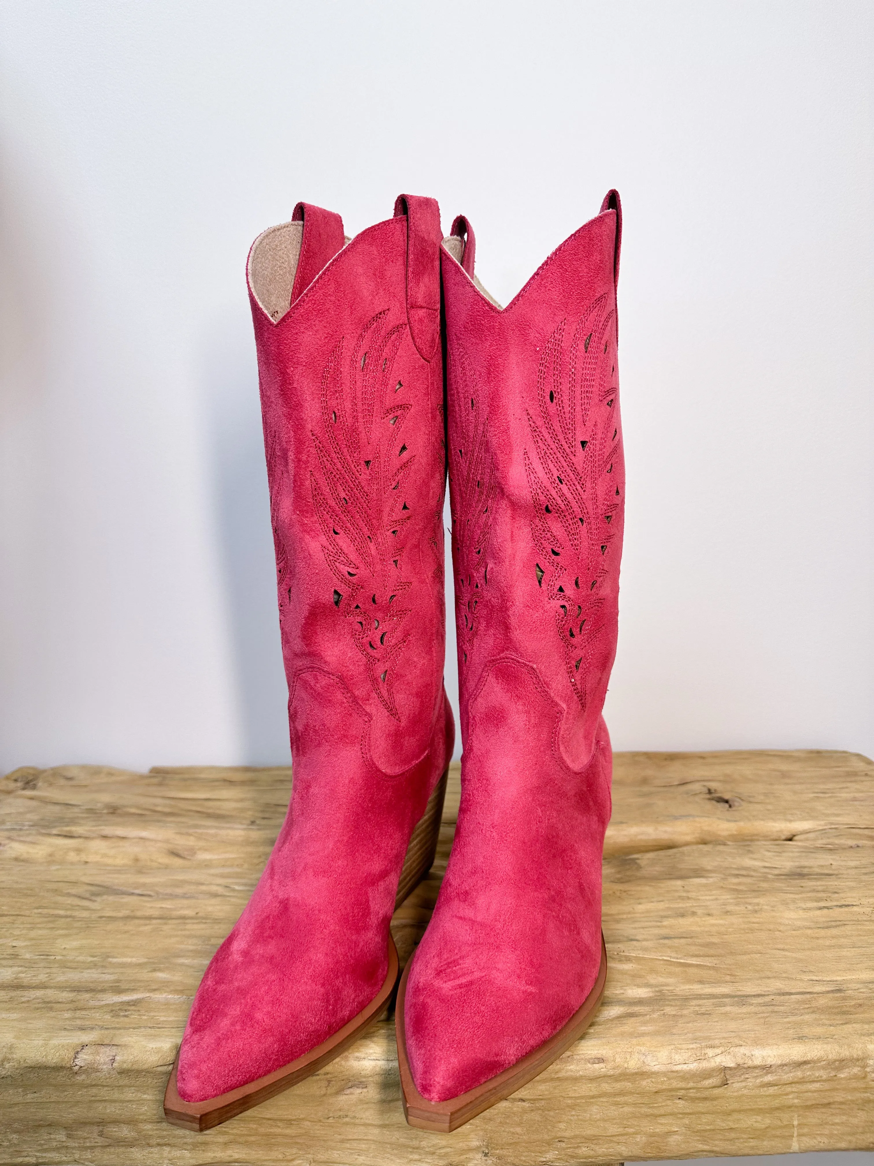 Hot Pink Cowboy Boots