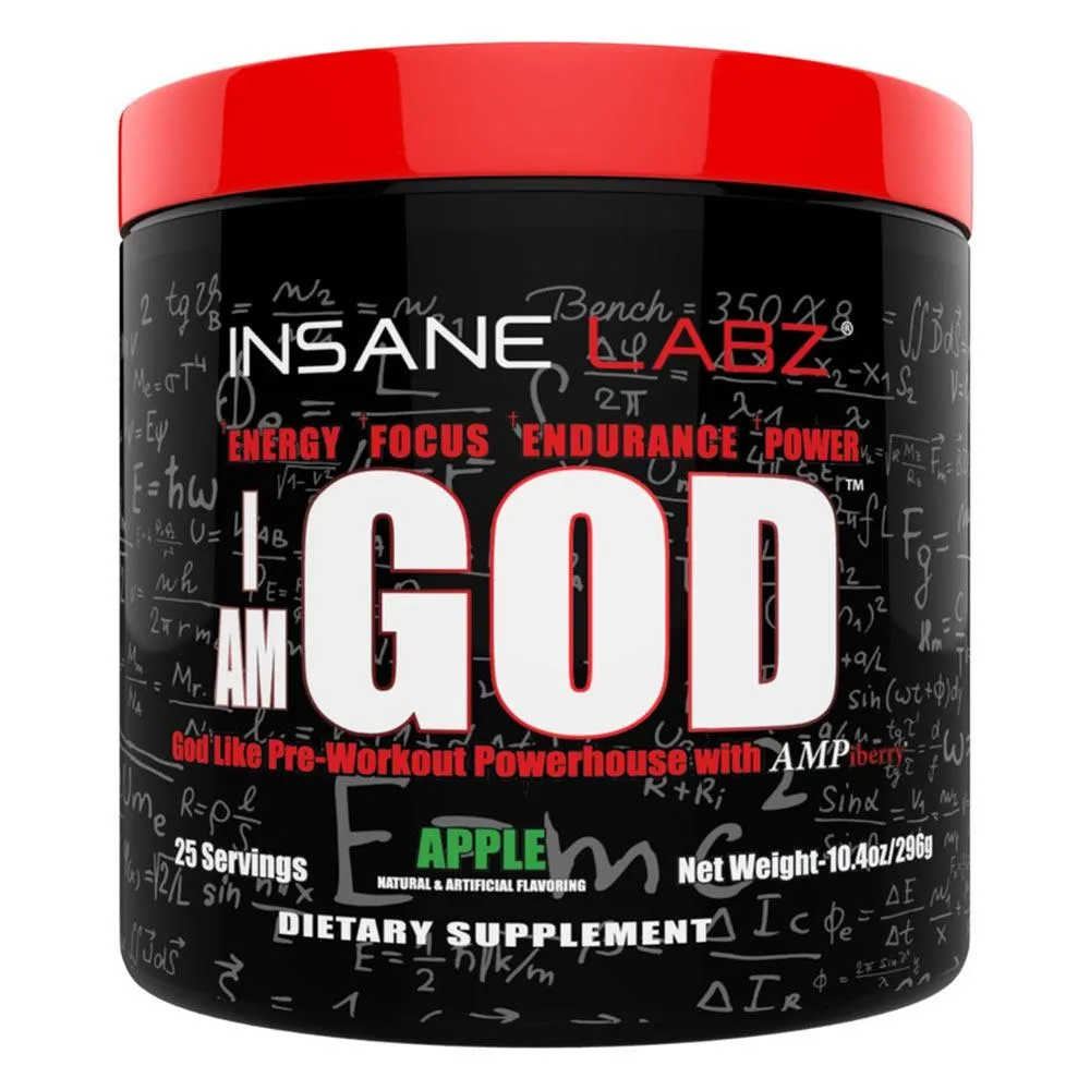 Insane Labz I am God 25 Servings