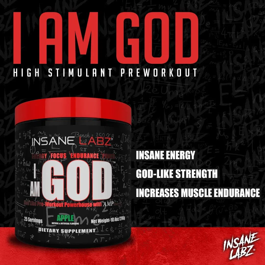 Insane Labz I Am God 25 Servings