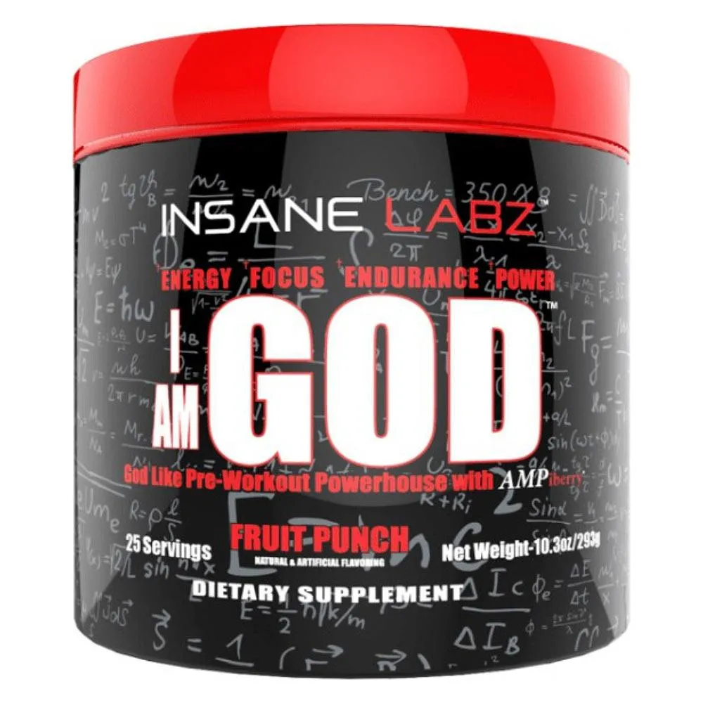 Insane Labz I am God 25 Servings