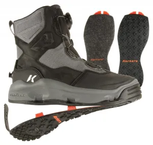 Korkers Darkhorse Wading Boot - Felt & Kling-On Soles