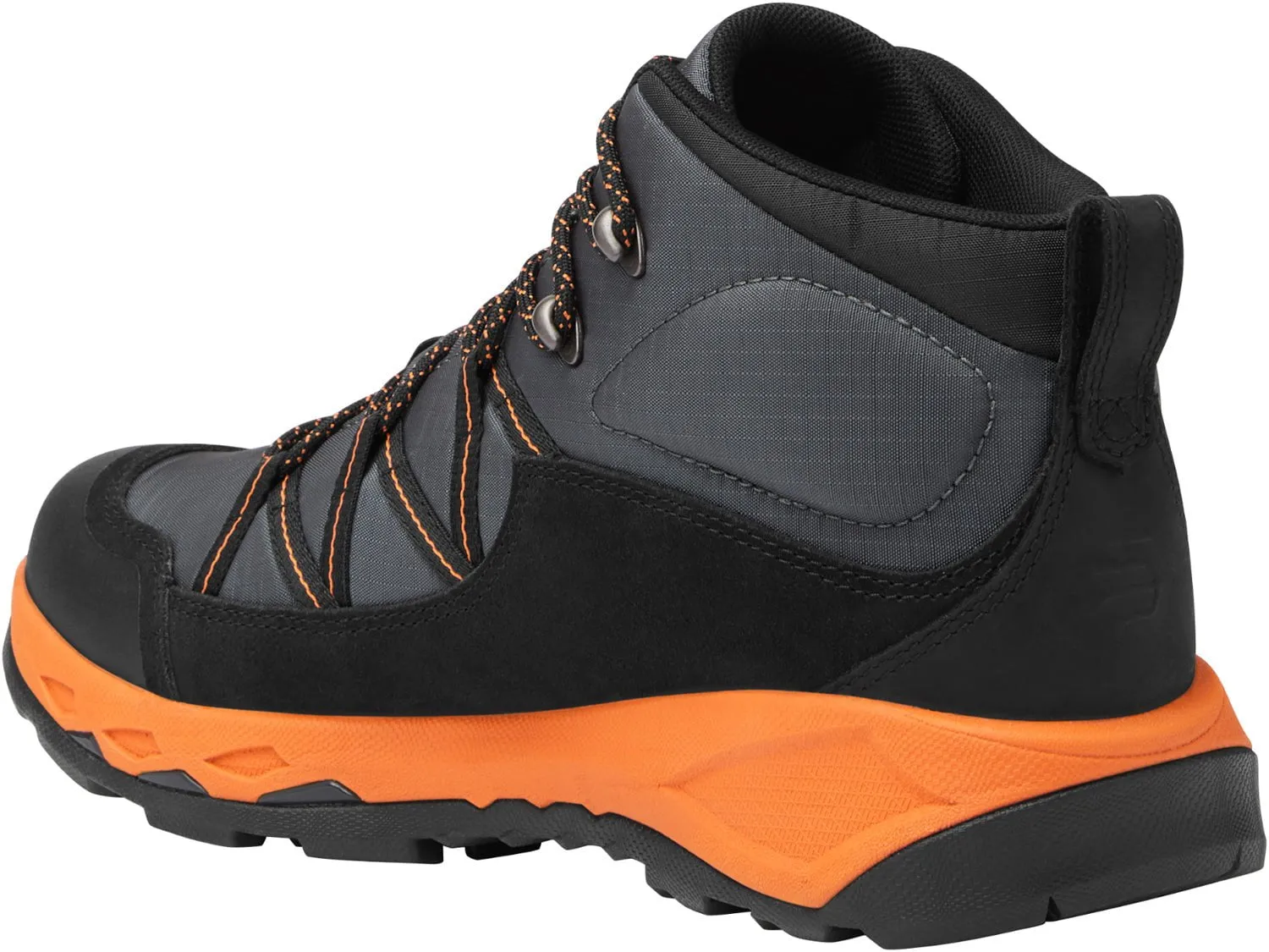 Lacrosse Mens San Juan Mid GTX Gunmetal/Orange Leather Hunting Boots