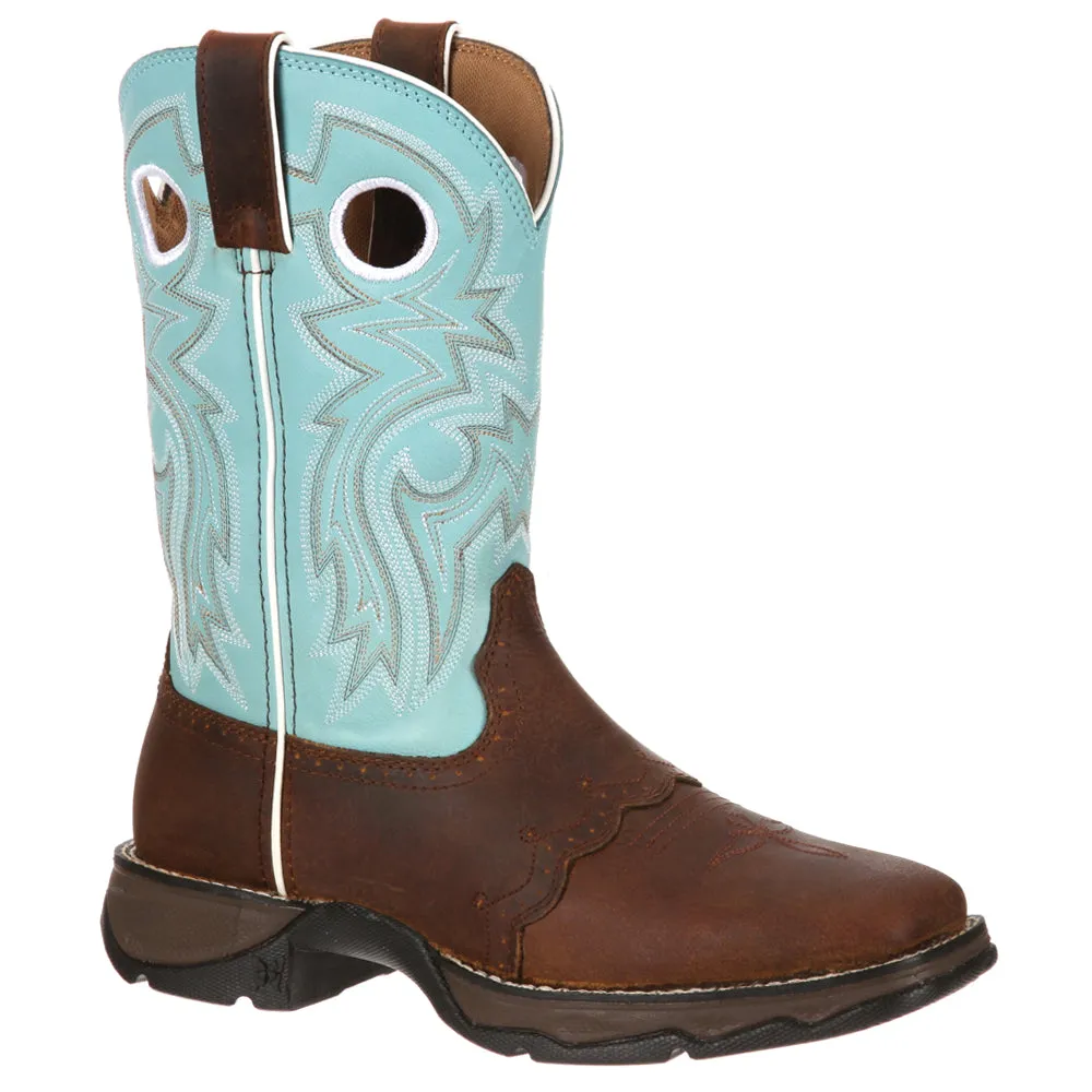 Lady Rebel Cowboy Round Toe Boots