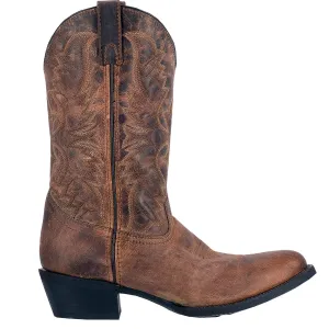 'Laredo' Men's 12" Birchwood Western - Distressed Tan