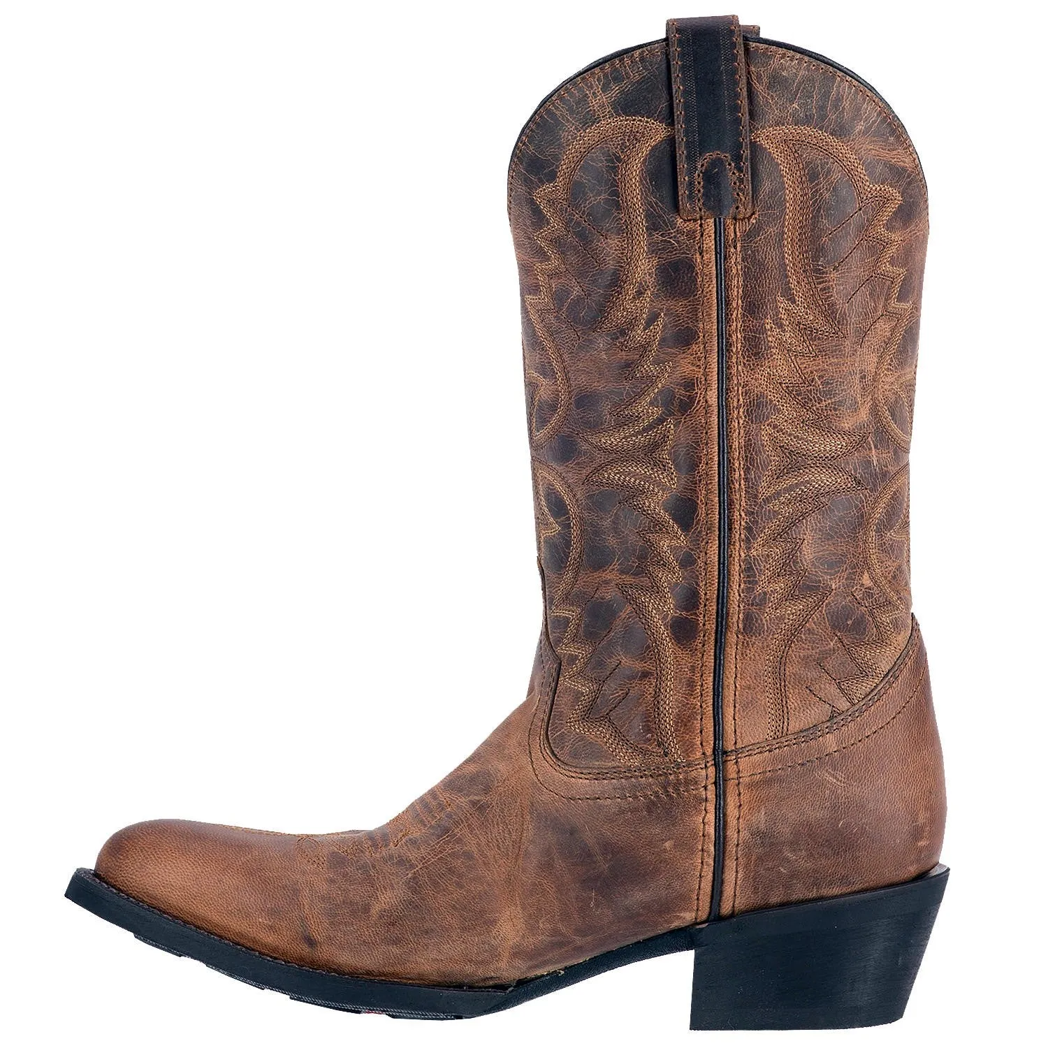 'Laredo' Men's 12" Birchwood Western - Distressed Tan