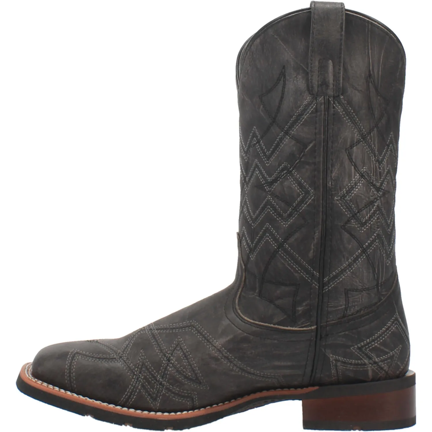 Laredo Men's Axel Black Leather Boot 7927