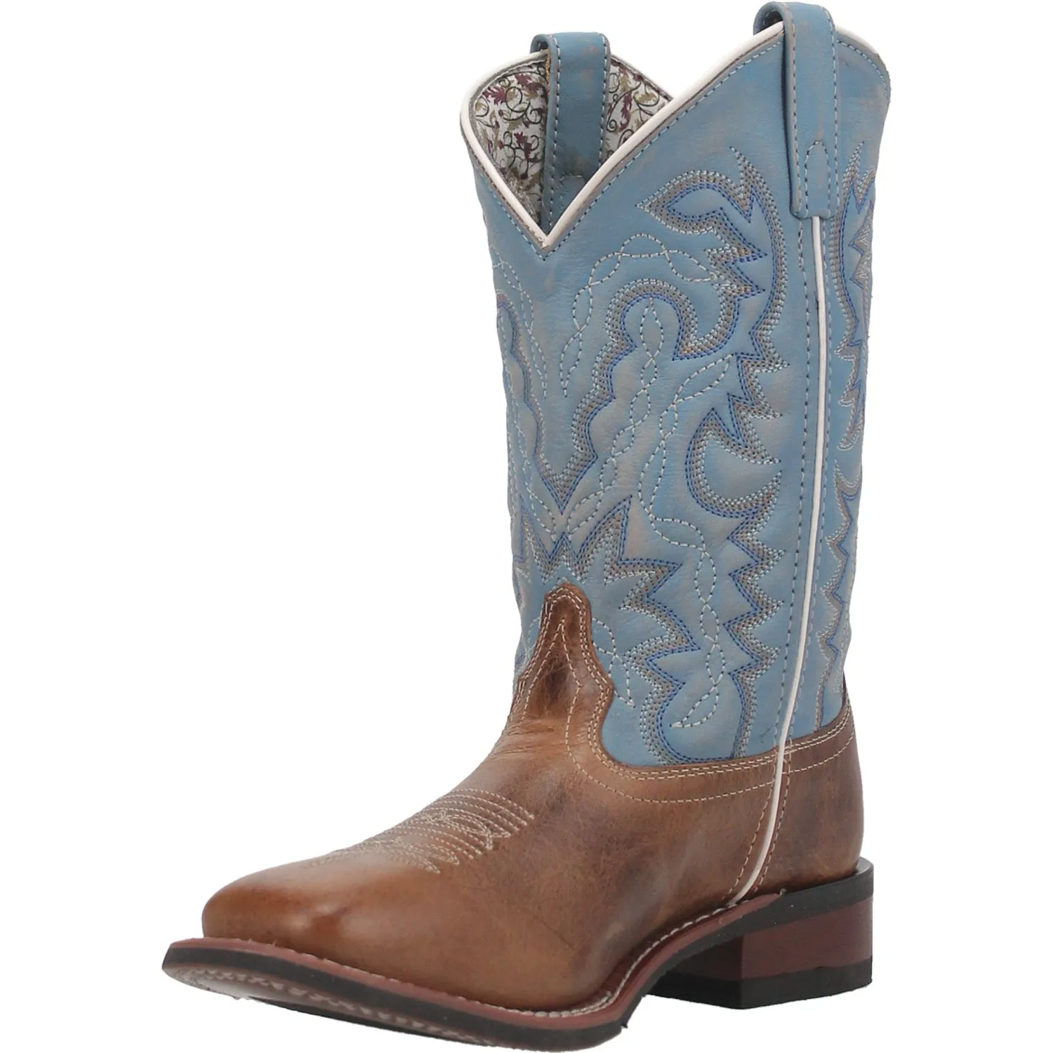 Laredo Womens Darla Cowboy Boots Leather Honey