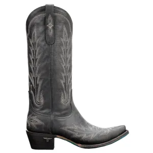 Lexington Embroidered Snip Toe Cowboy Boots