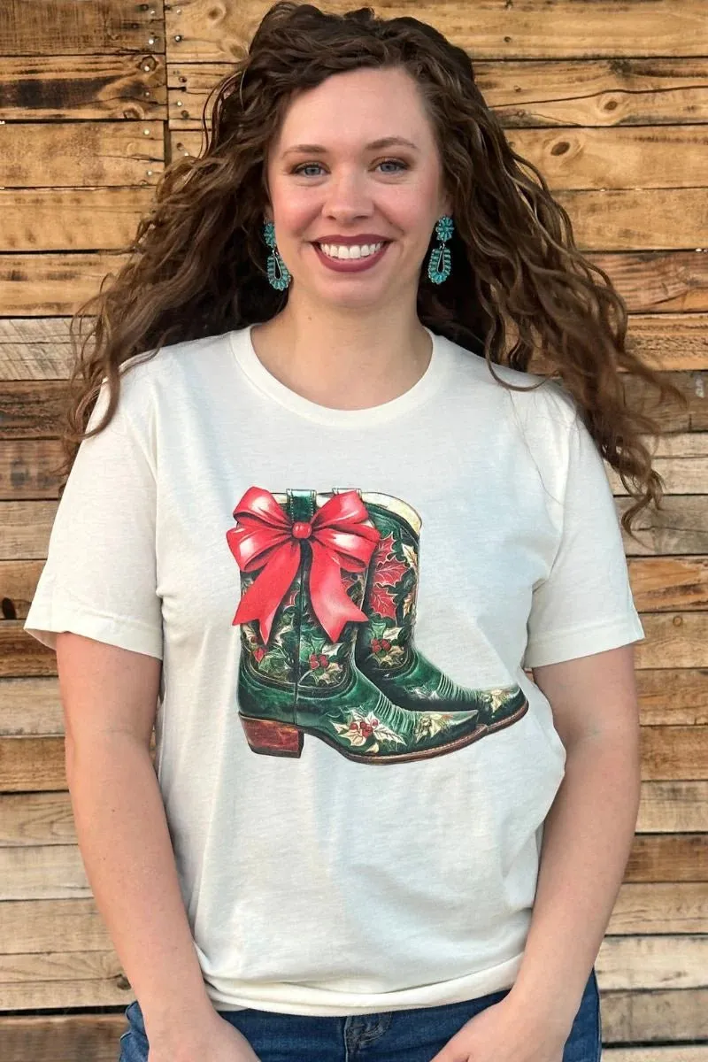 *LIMITED EDITION* Sterling Kreek All I Want For Christmas Is Boots Tee*