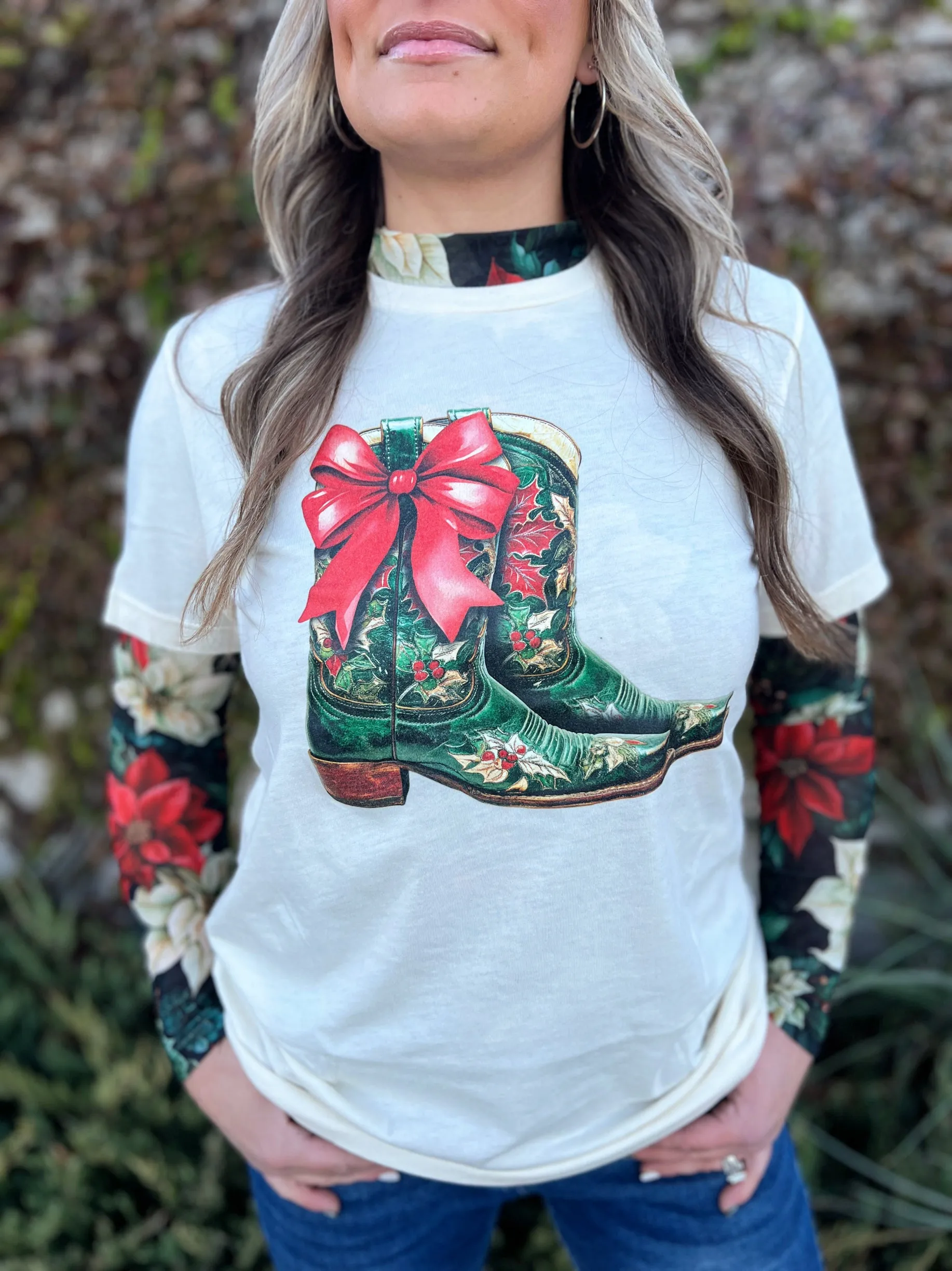 *LIMITED EDITION* Sterling Kreek All I Want For Christmas Is Boots Tee*