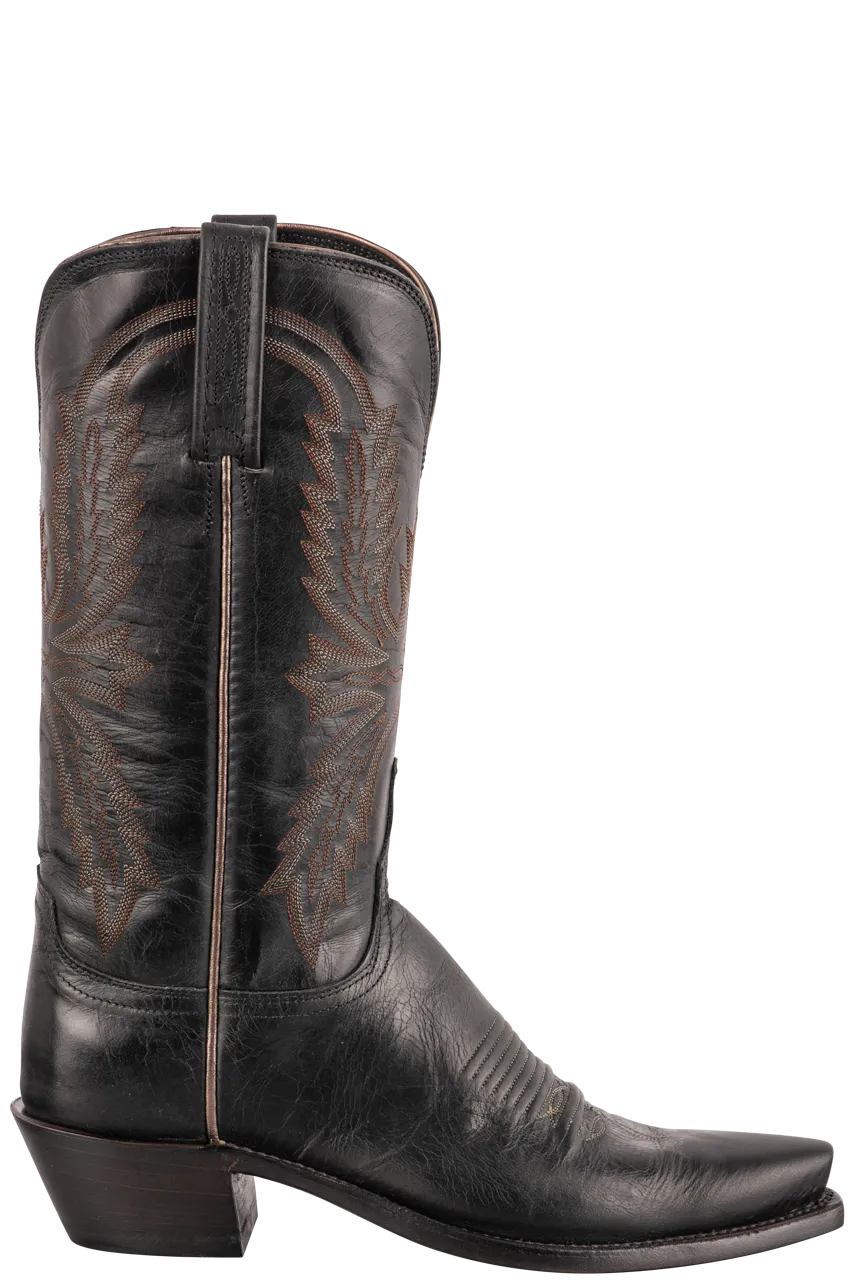 Lucchese Savannah Cowgirl Boots - Black