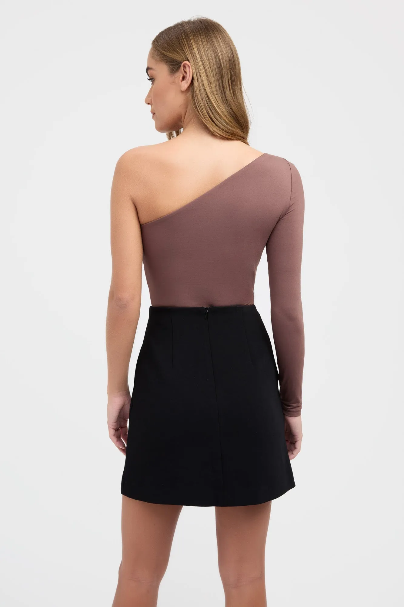 Lux Split Mini Skirt