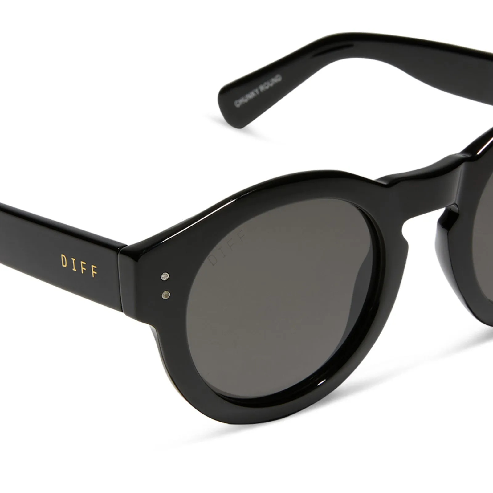 MADISON MEALY - NORA   BLACK   GREY   POLARIZED SUNGLASSES