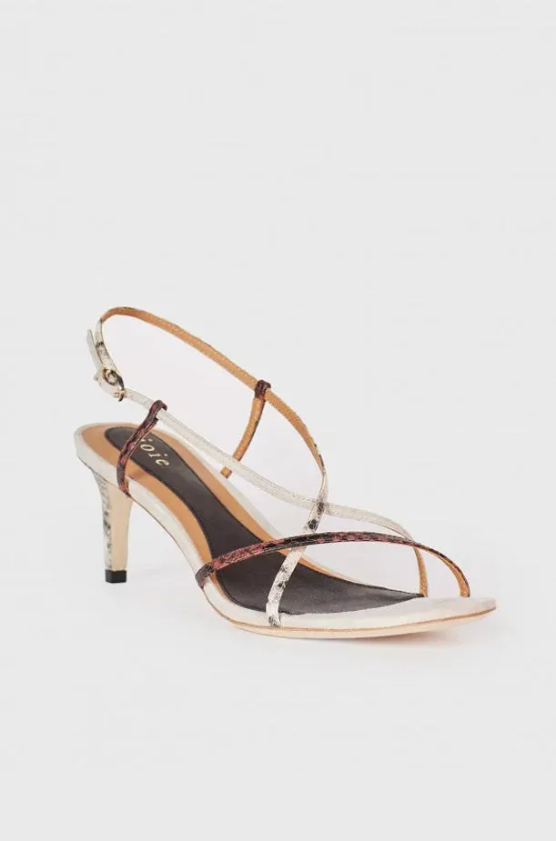 Malou Sandal - Ivory White