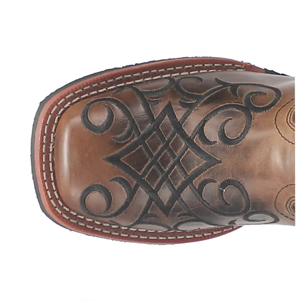 Margo Embroidered Square Toe Cowboy Boots