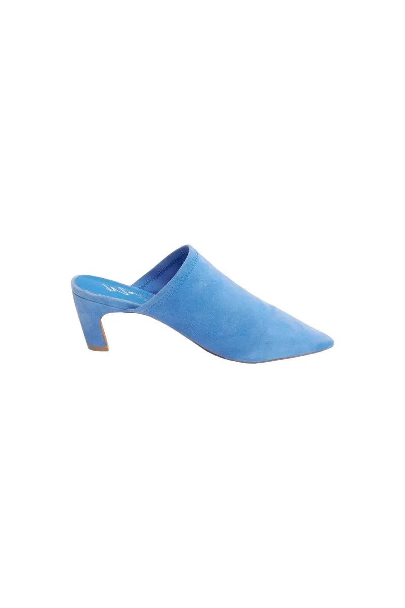 Matisse Frances Heeled Mule in Blue