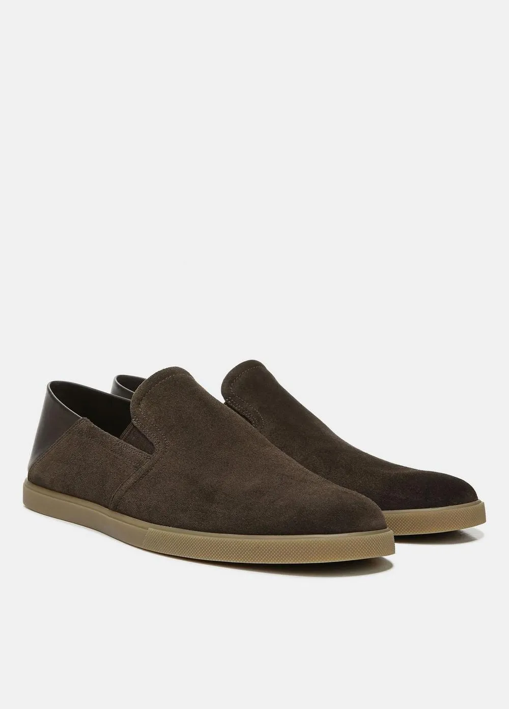 Men's Sanders Suede Slip On - Espresso