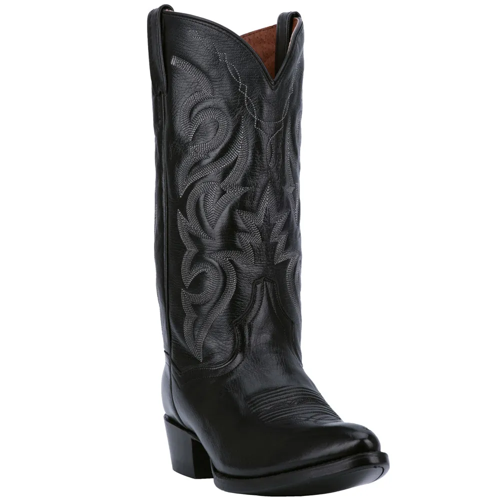 Milwaukee Embroidered Narrow Pointed Toe Cowboy Boots