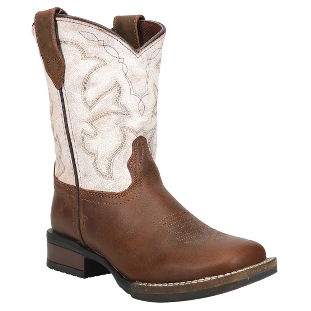 Monterey Square Toe Cowboy Boots (Infant-Toddler)