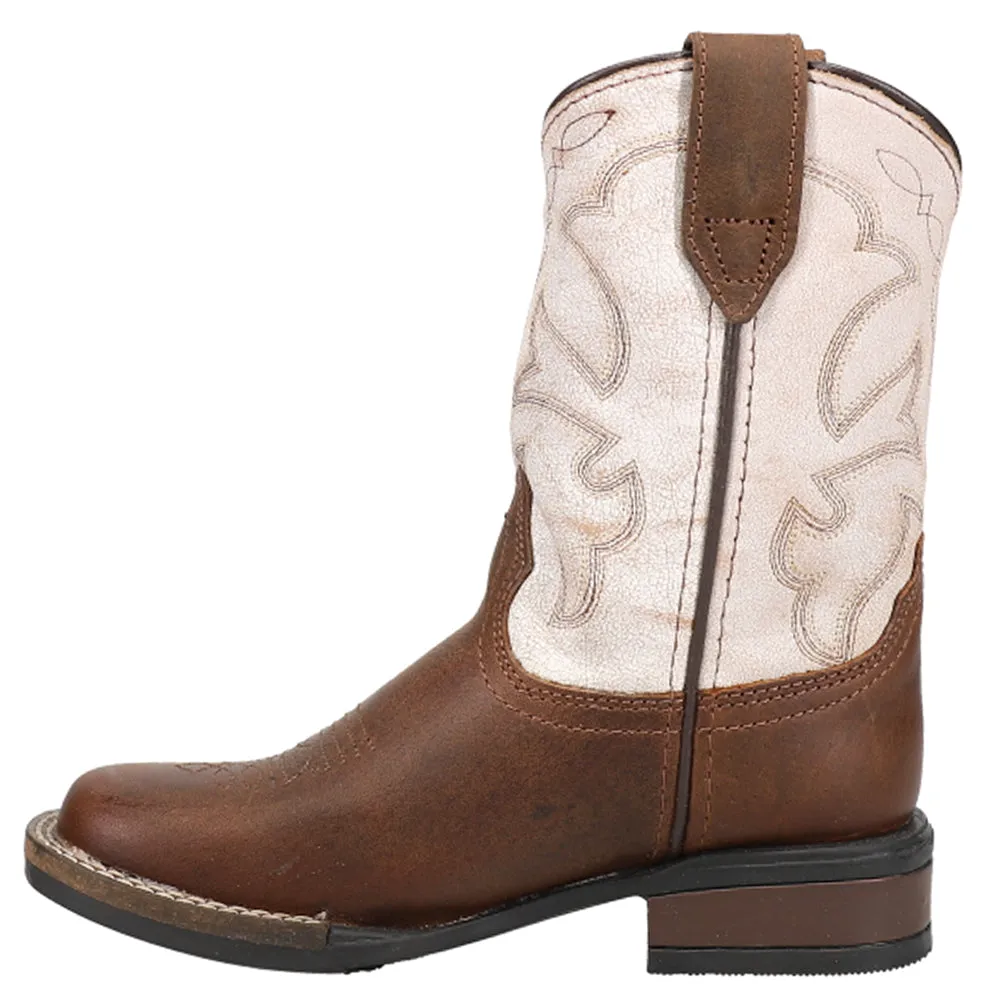 Monterey Square Toe Cowboy Boots (Infant-Toddler)