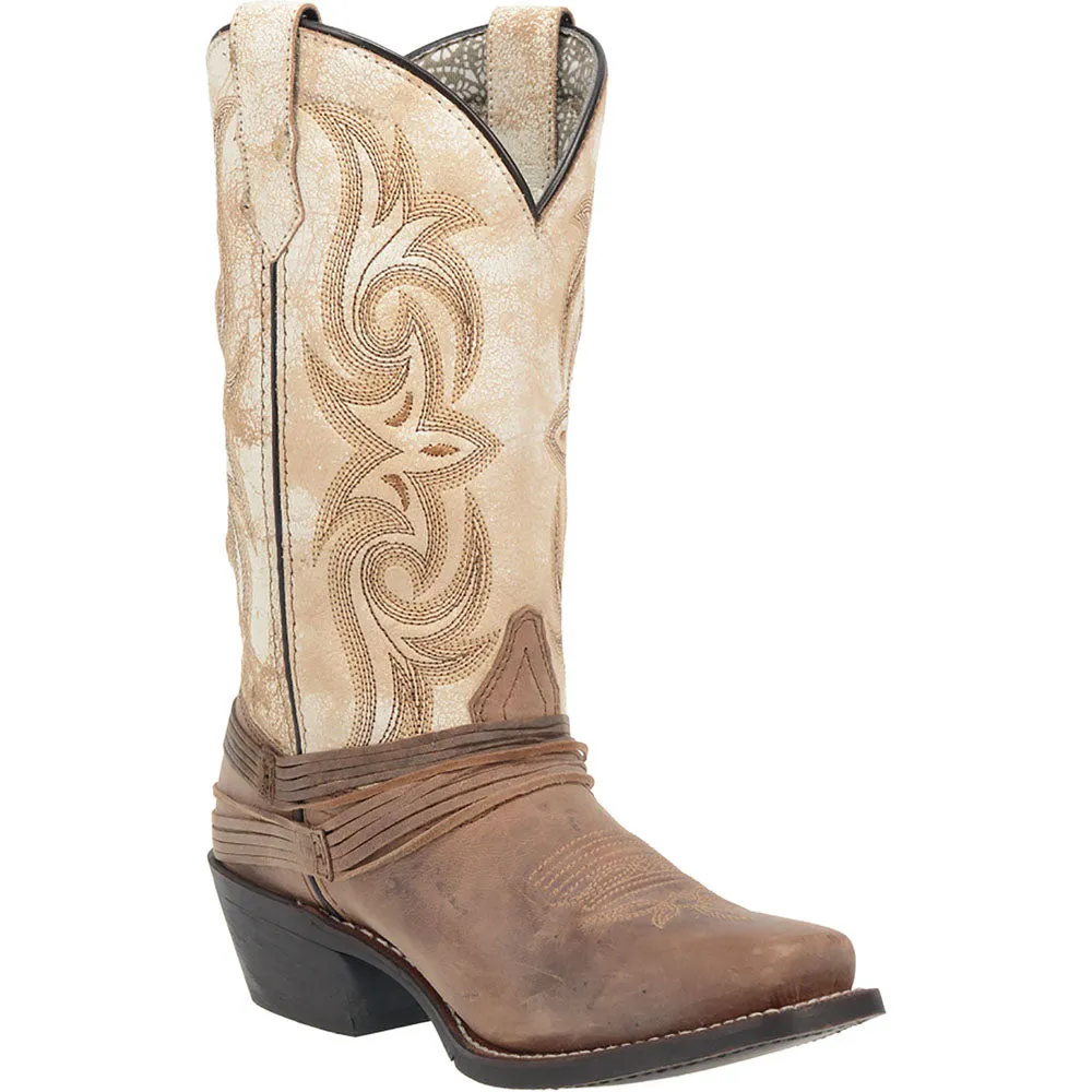 Myra Embroidered Square Toe Cowboy Boots