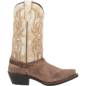 Myra Embroidered Square Toe Cowboy Boots