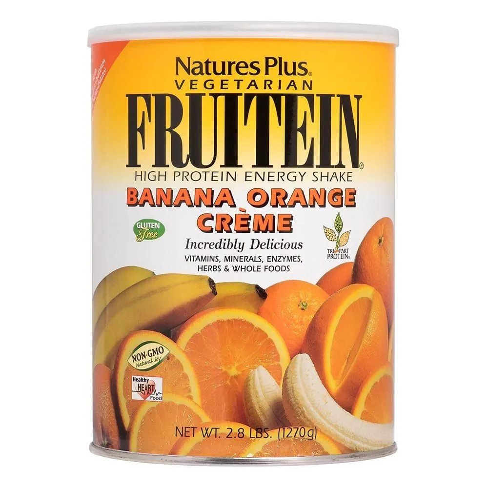 Nature's Plus Fruitein Banana Orange Flavor 1.4lbs