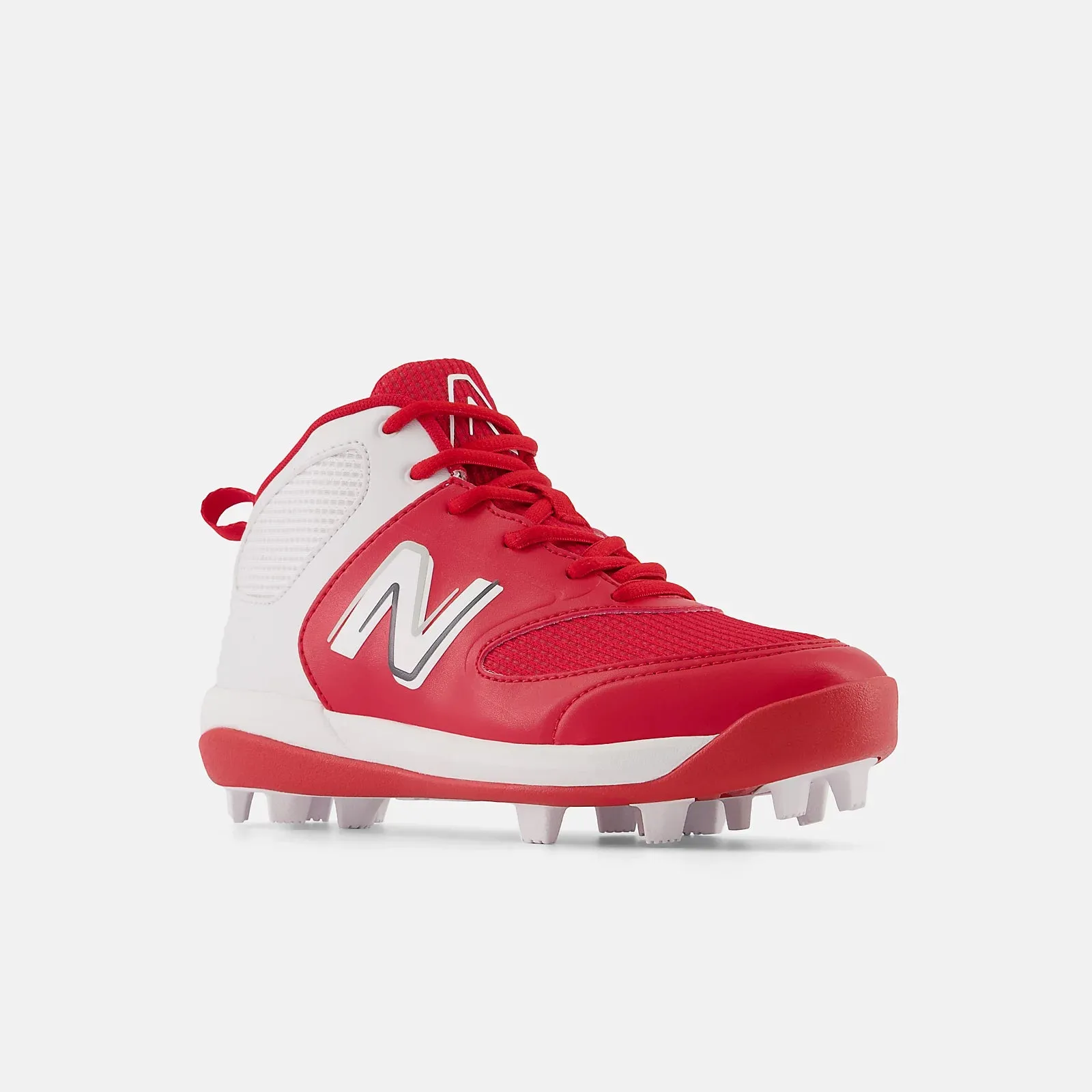 New Balance J3000v6 Red Youth Molded Cleats