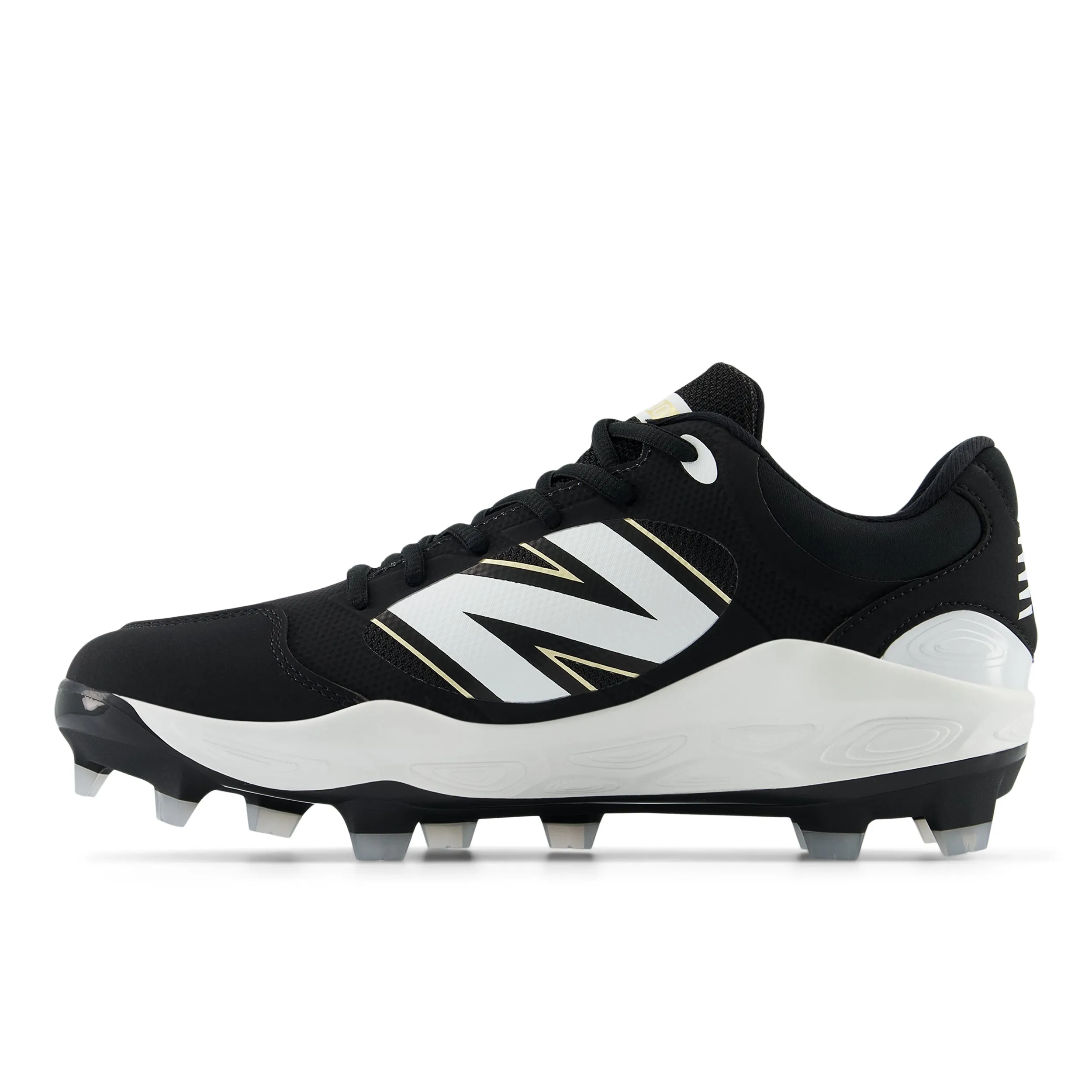 New Balance PL3000 V7 Moulded Cleats - Black - EE Fit