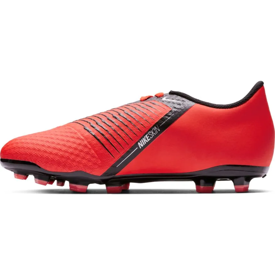 NIKE JR PHANTOM VENOM ACADEMY FG-BRIGHT CRIMSON/BLACK